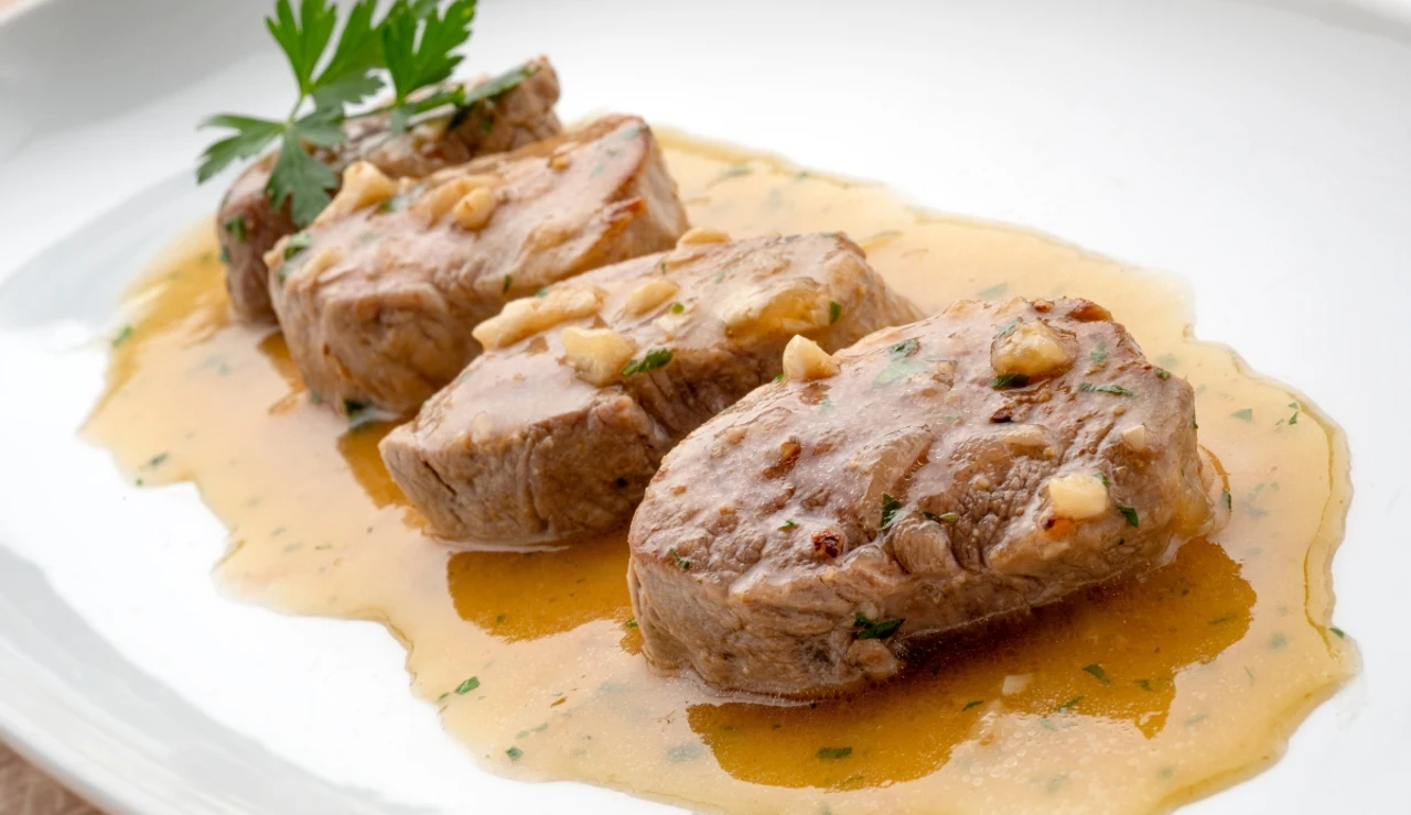 Receta súper fácil de solomillo de cerdo al wishky, de Karlos Arguiñano