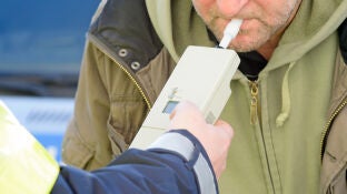 Imagen de archivo de un control de alcoholemia