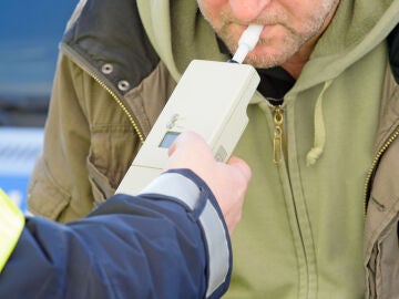 Imagen de archivo de un control de alcoholemia