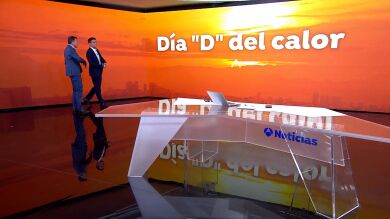 El 'día D' del calor, en la previsión del tiempo de César Gonzalo: 