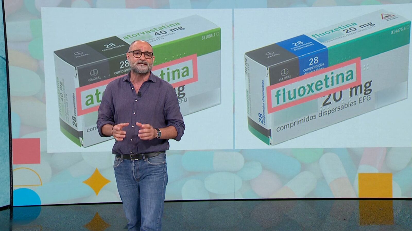 El problema de las cajas de medicinas: 