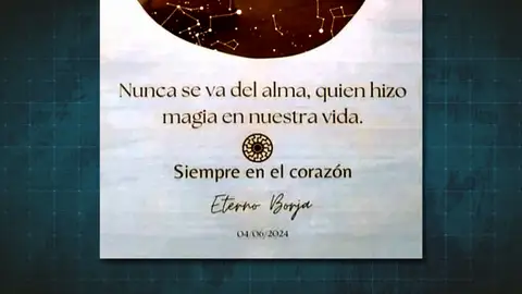 El cartel de los amigos de Borja Villacís tras ser entregados sus restos mortales: "Un símbolo de movimientos nazis" El cartel de los amigos de Borja Villacís tras ser entregados sus restos mortales: "Un símbolo de movimientos nazis"