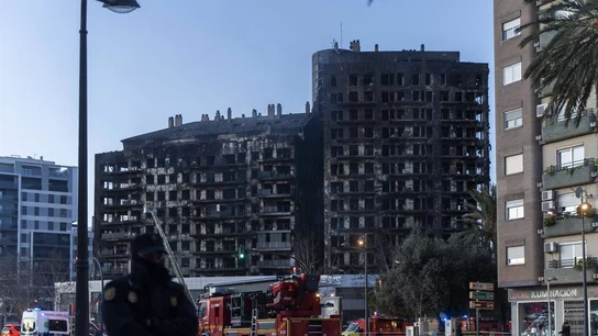 El edificio incendiado de Campanar (Valencia) podrá ser rehabilitado, según el informe pericial de los propietarios El edificio incendiado de Campanar (Valencia) podrá ser rehabilitado, según el informe pericial de los propietarios