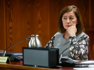 Francina Armengol durante su comparecencia ante el Senado Francina Armengol durante su comparecencia ante el Senado