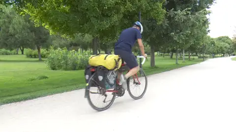 El viaje de Chen: de Madrid a China en bici El viaje de Chen: de Madrid a China en bici