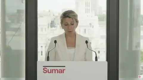 Dimite Yolanda Díaz como coordinadora de Sumar 