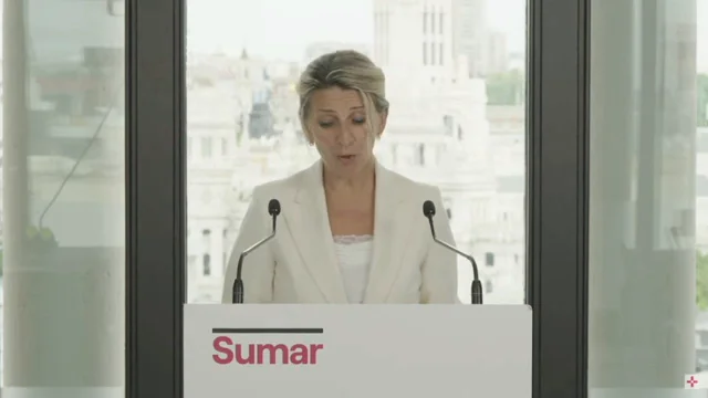 Dimite Yolanda Díaz como coordinadora de Sumar Dimite Yolanda Díaz como coordinadora de Sumar