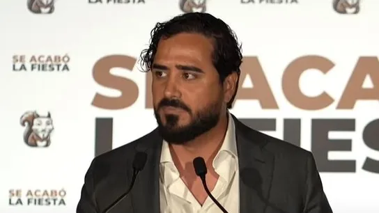 Alvise Pérez, líder 'Se Acabó la Fiesta' Alvise Pérez, líder 'Se Acabó la Fiesta', durante su discurso en una discoteca de Madrid tras las elecciones europeas