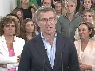 Intervención de Feijóo tras los resultados de las elecciones europeas Intervención de Feijóo tras los resultados de las elecciones europeas