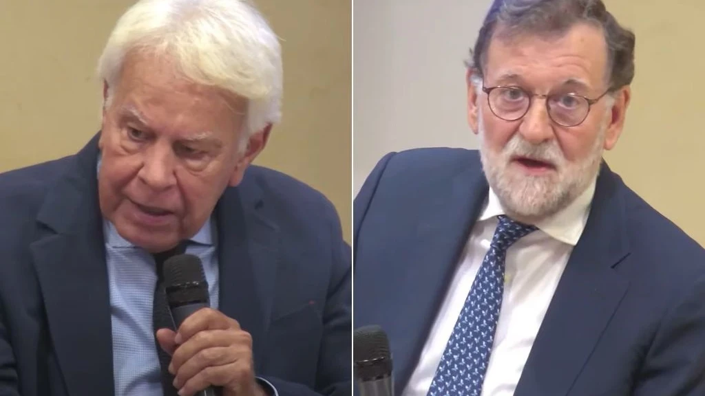 Felipe González y Mariano Rajo Felipe González y Mariano Rajo