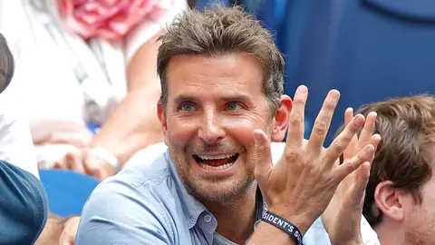 Bradley Cooper en el US Open
