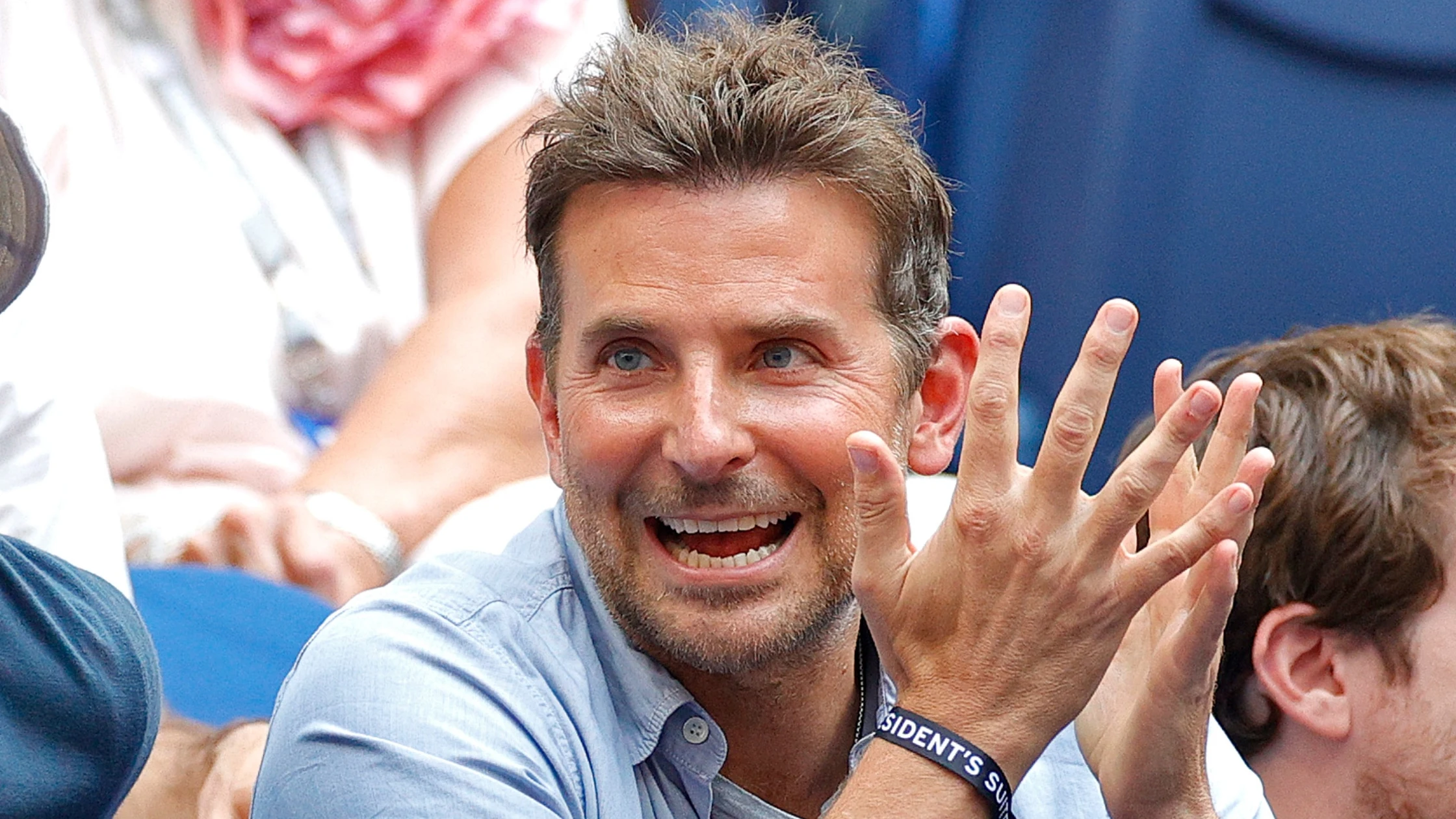 Bradley Cooper en el US Open 2021 Bradley Cooper en el US Open
