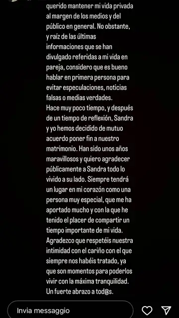 Marco Asensio confirma su ruptura con Sandra Garal Marco Asensio confirma su ruptura con Sandra Garal