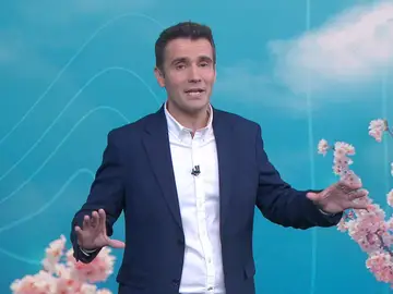 César Gonzalo da la previsión del tiempo César Gonzalo da la previsión del tiempo