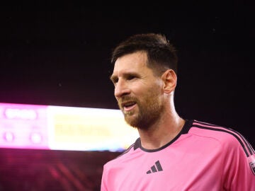 Leo Messi, en un partido con el Inter de Miami