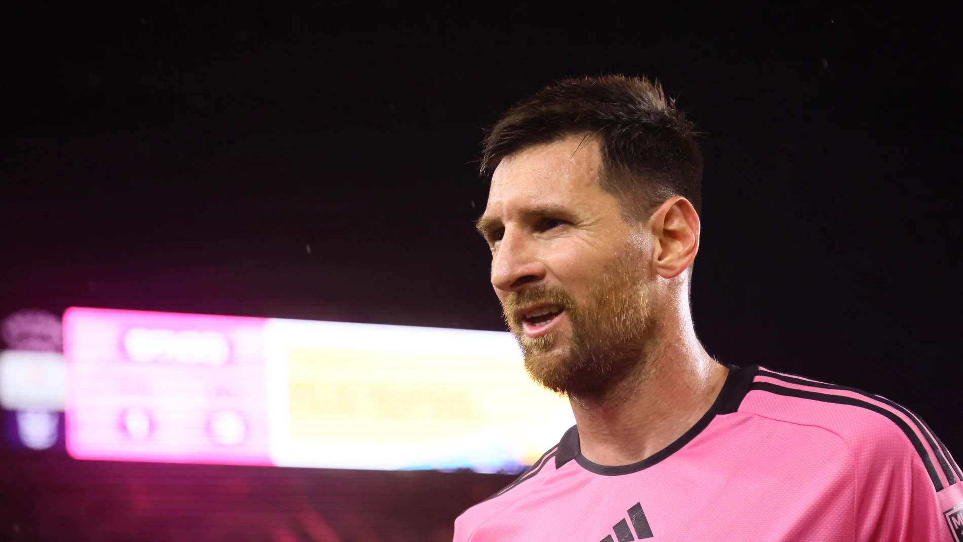 Leo Messi, en un partido con el Inter de Miami