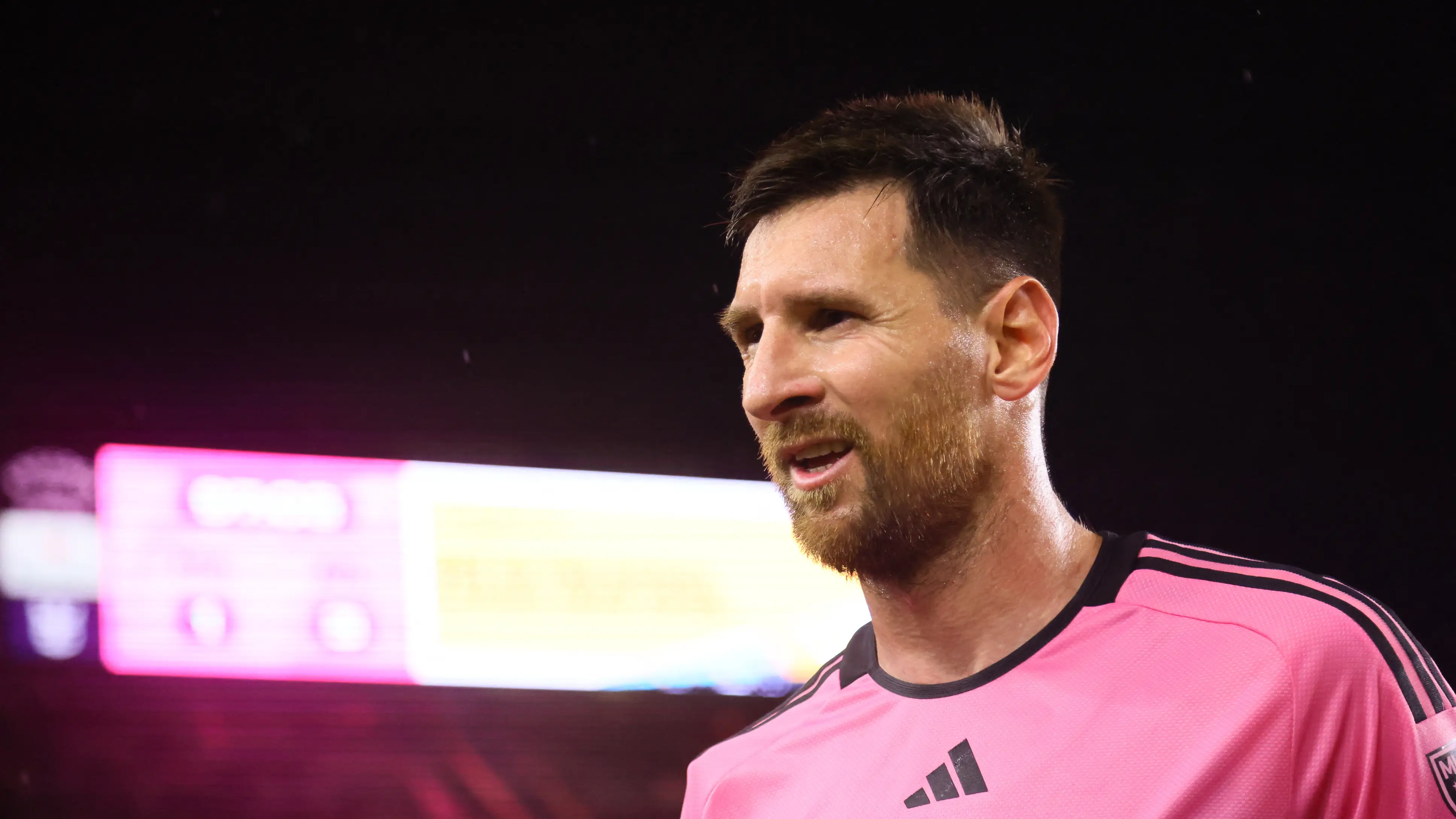 Leo Messi, en un partido con el Inter de Miami