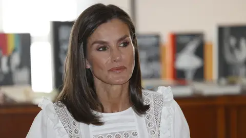 La melena midi de la reina Letizia La melena midi de la reina Letizia