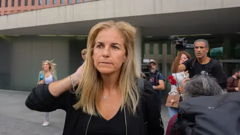 Arantxa Sánchez Vicario saliendo del juzgado Arantxa Sánchez Vicario saliendo del juzgado