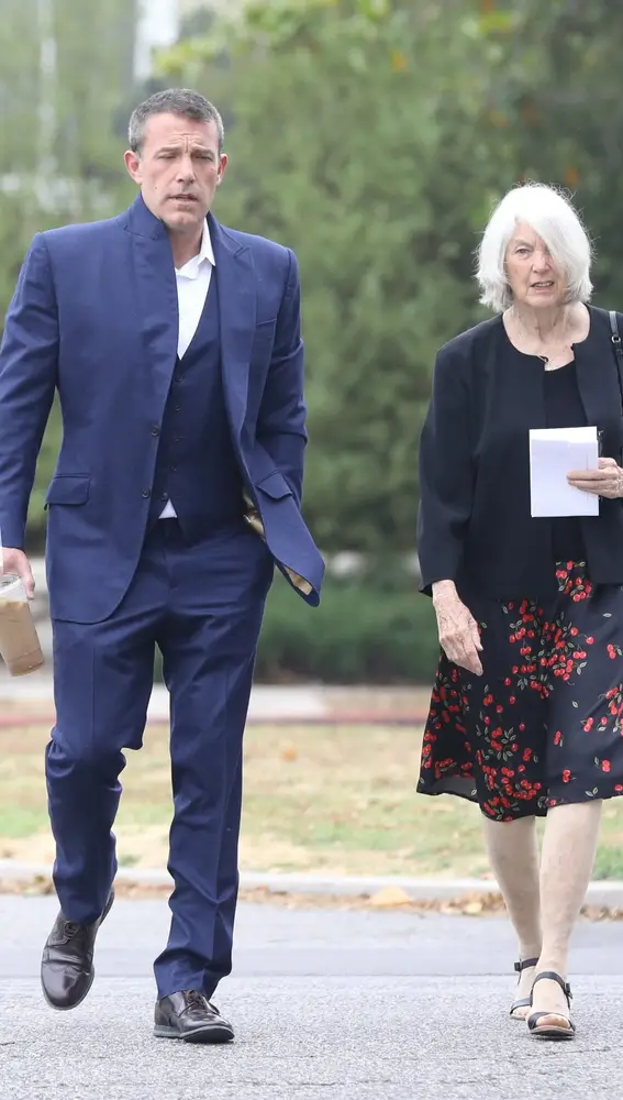 Ben Affleck y su madre Chris Anne Boldt Ben Affleck y su madre Chris Anne Boldt