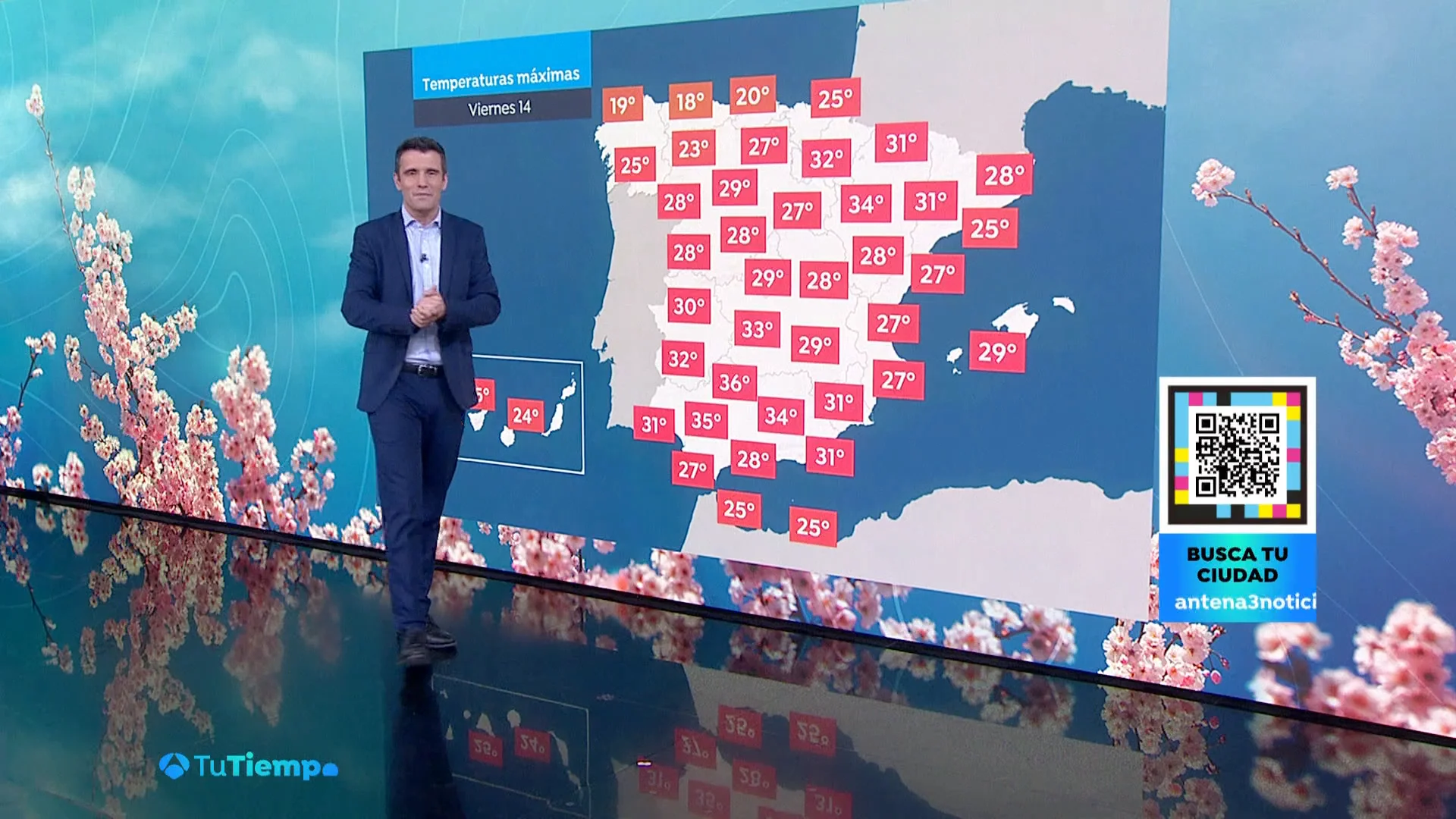 La previsión del viernes 14 de junio La previsión del viernes 14 de junio