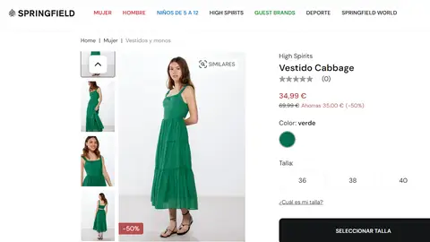 Vestido verde Vestido verde