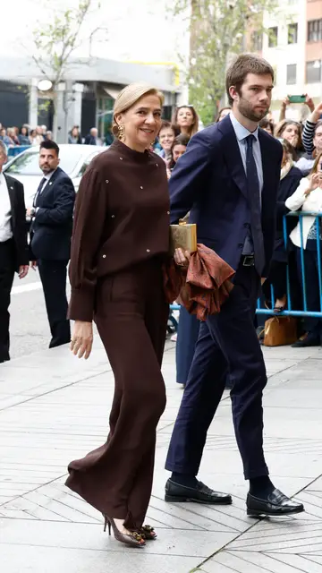 Infanta Cristina en la boda de Teresa Urquijo y José Luis-Martínez Almeida Infanta Cristina en la boda de Teresa Urquijo y José Luis-Martínez Almeida