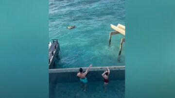 Arribas rescata a una pareja en Maldivas