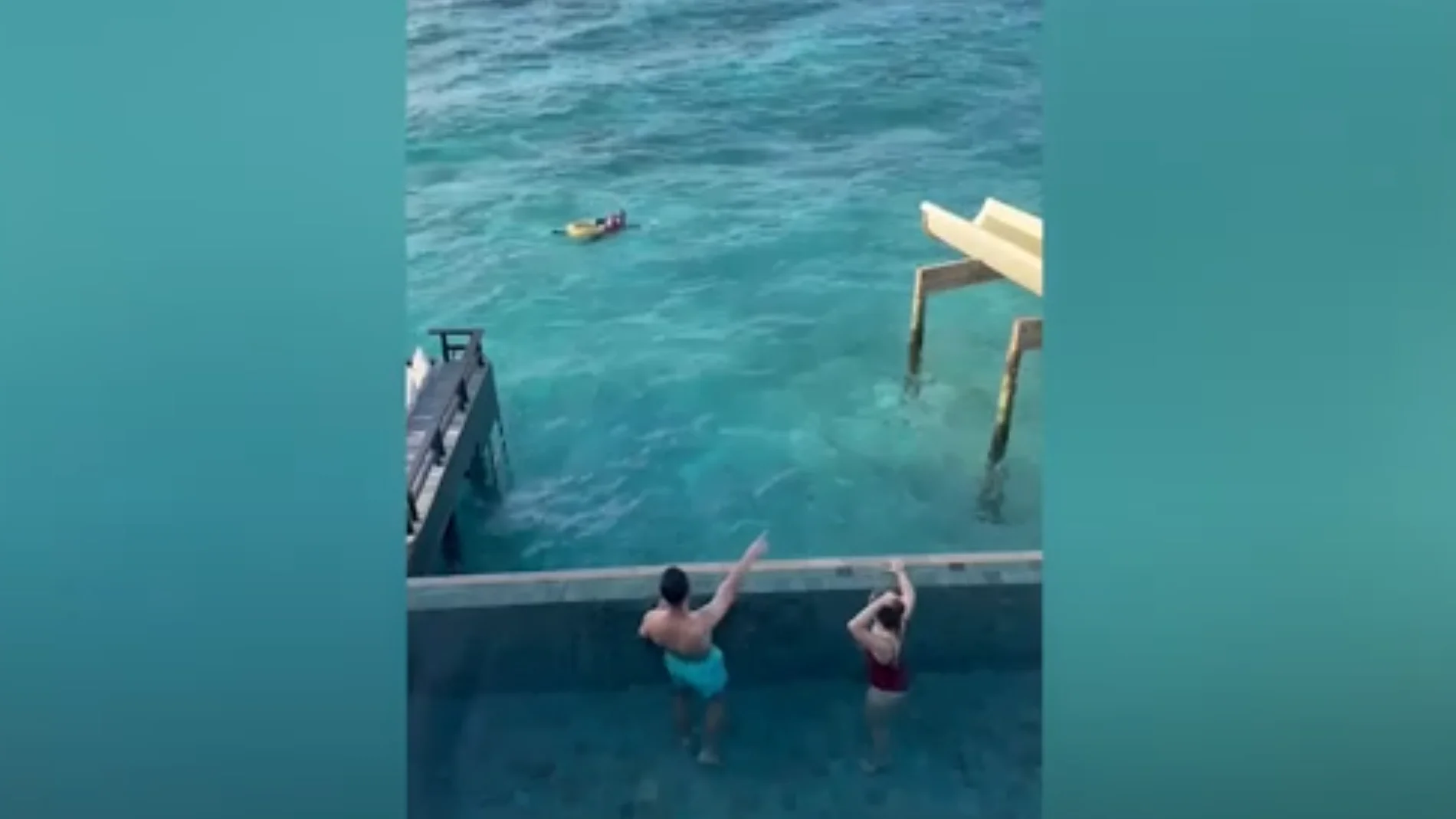 Arribas rescata a una pareja en Maldivas Arribas rescata a una pareja en Maldivas