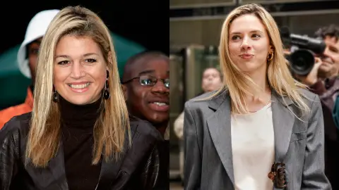 Máxima Zorreguieta a la izquierda y Delfina Chaves a la derecha Máxima Zorreguieta a la izquierda y Delfina Chaves a la derecha