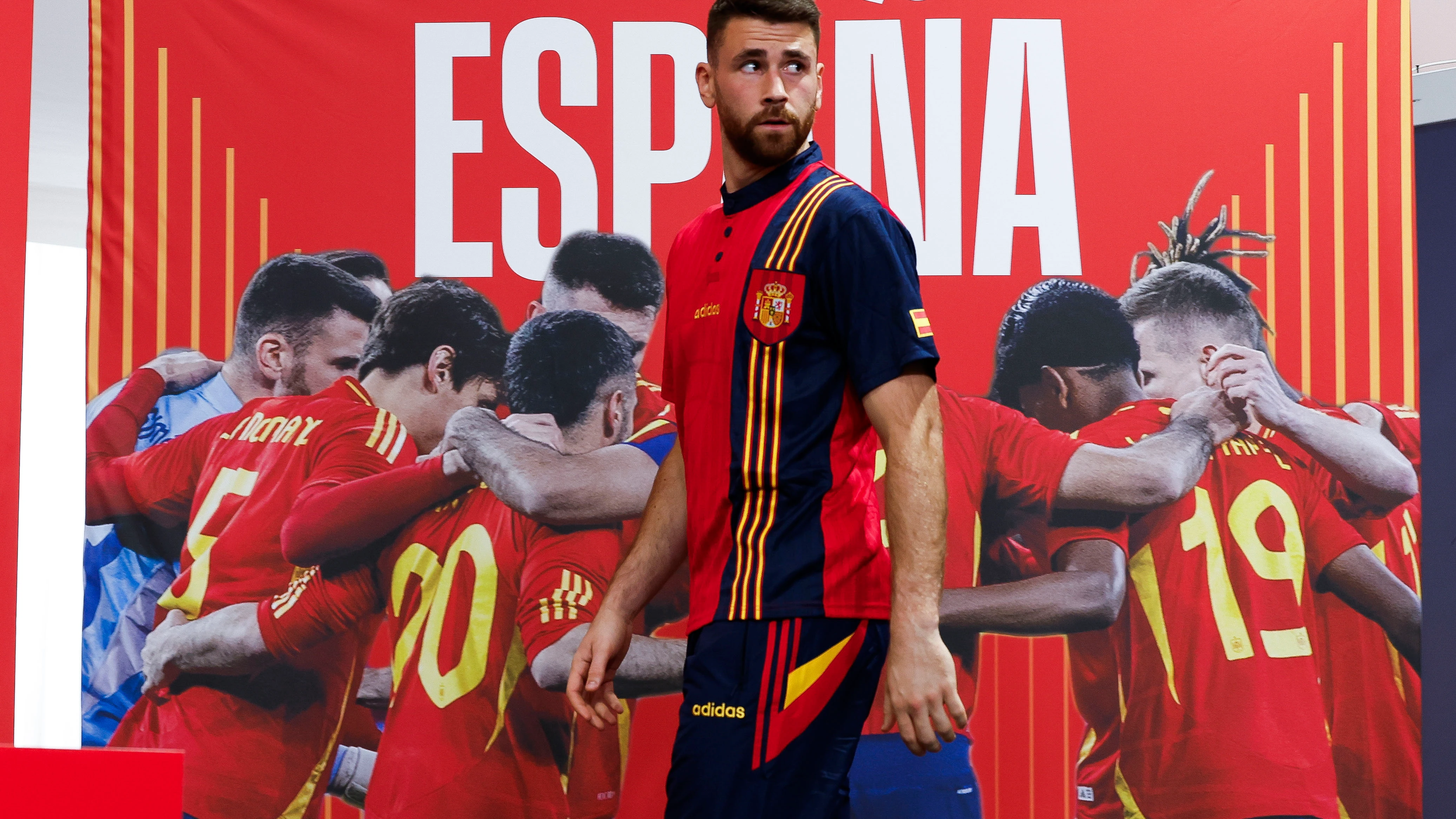 Unai Sim&oacute;n, en el cuartel general de la selecci&oacute;n espa&ntilde;ola en Donaueschingen