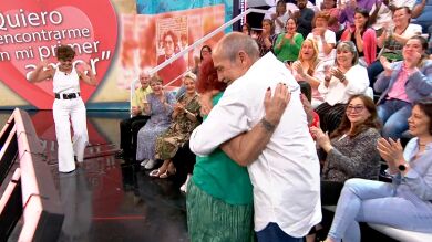 Natividad y Francisco se reencuentran después de 40 años: 