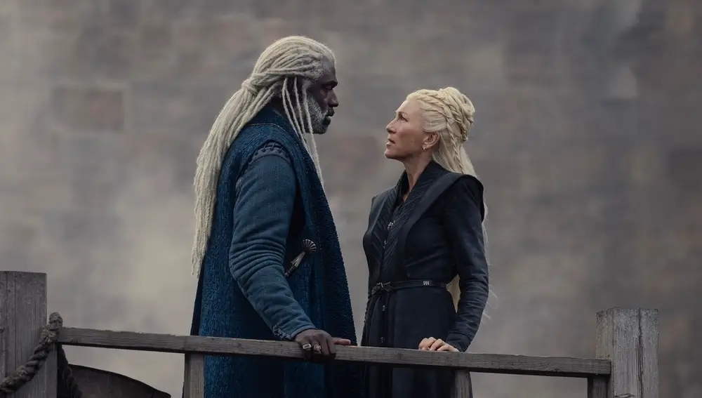 Corlys y Rhaenys Velaryon en La Casa del Dragón Corlys y Rhaenys Velaryon en La Casa del Dragón