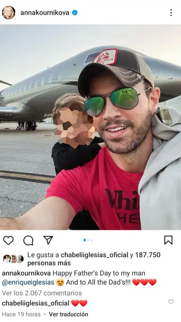 Enrique Iglesias y su hijo Nicholas Enrique Iglesias y su hijo Nicholas