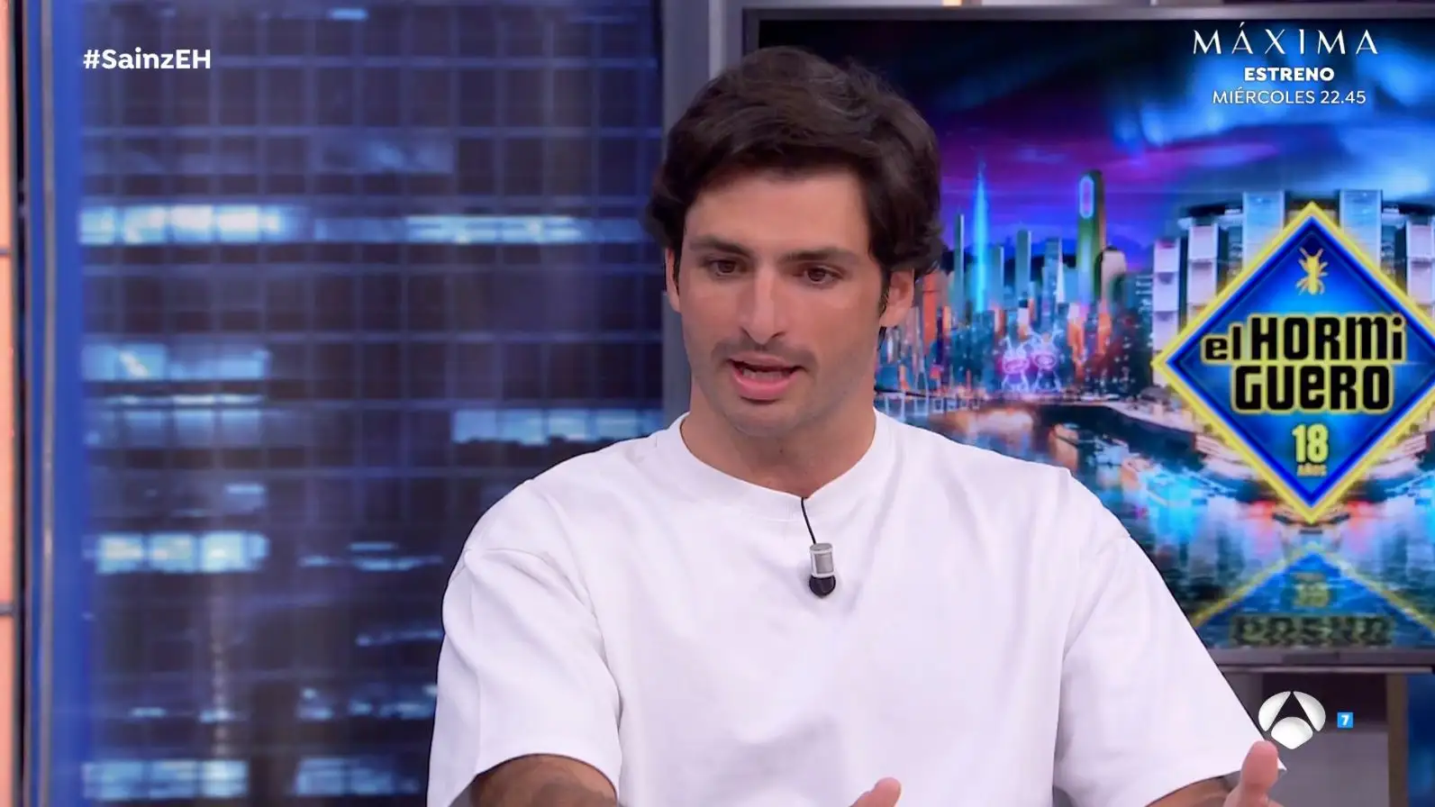 Carlos Sainz, en El Hormiguero Carlos Sainz, en El Hormiguero