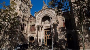 Fachada del Palau de Just&iacute;cia