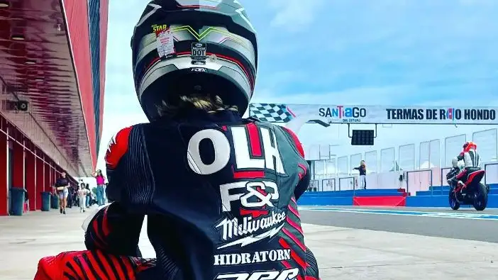 Lorenzo Somaschini, piloto de 9 años, en una imagen de sus redes sociales Lorenzo Somaschini, piloto de 9 años, en una imagen de sus redes sociales