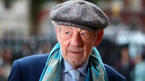 El actor Ian McKellen El actor Ian McKellen
