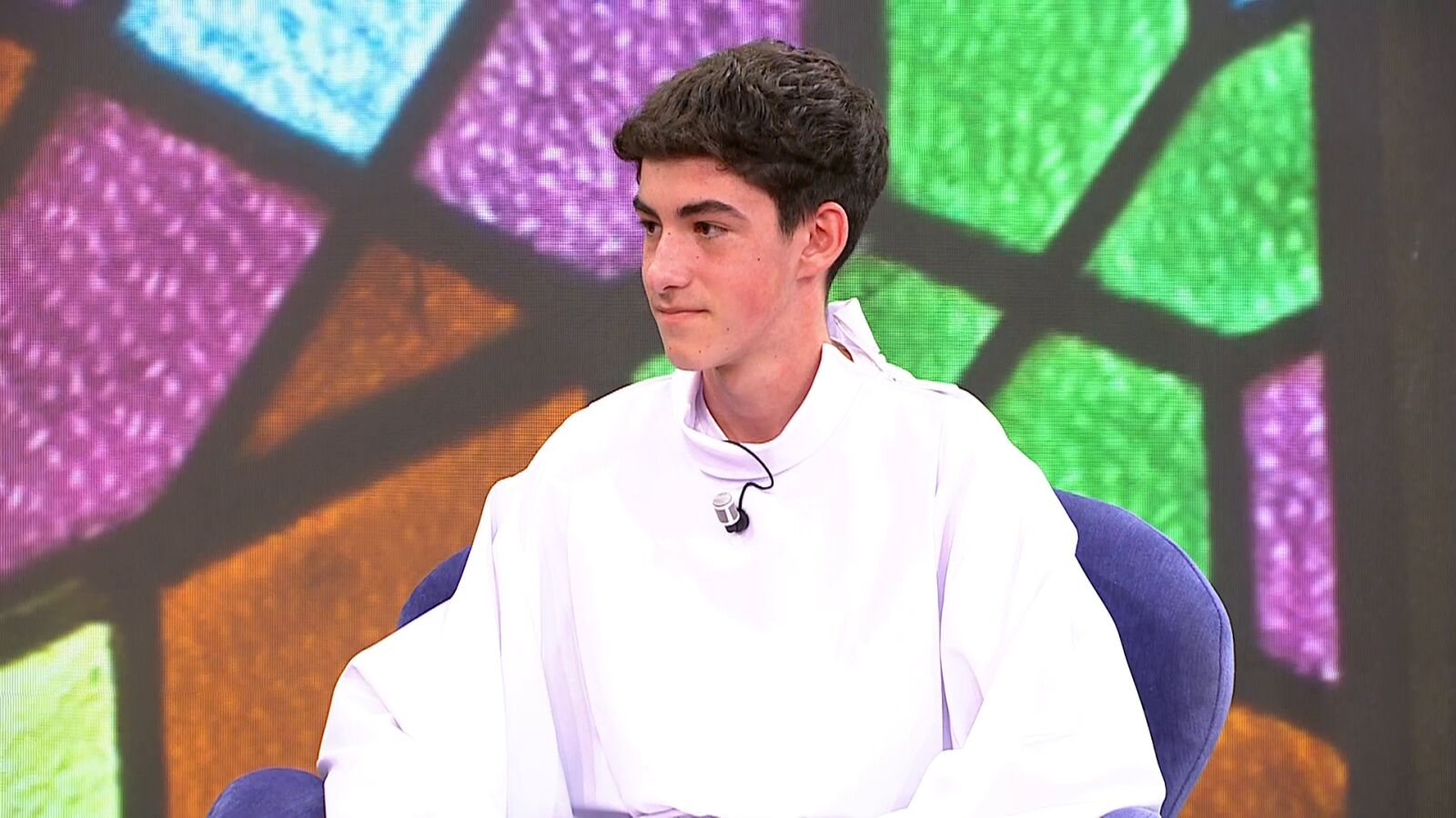 Emilio tiene clara su vocación de sacerdote con solo 16 años: 