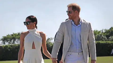 Meghan Markle y el príncipe Harry en Wellington, Florida (EE. UU.) Meghan Markle y el príncipe Harry en Wellington, Florida (EE. UU.)