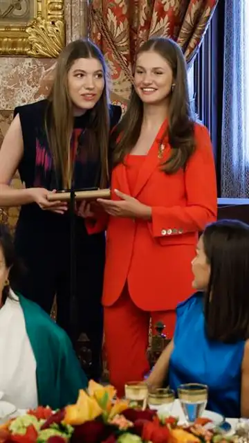El discurso de Leonor y Sofía El discurso de Leonor y Sofía