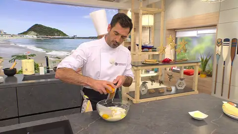 Mezcla hasta que desaparezca la harina Mezcla hasta que desaparezca la harina