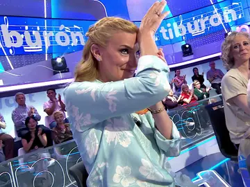 ¡‘El tiburón’ se cuela en Pasapalabra!: María Zurita pesca el trofeo a la primera ¡‘El tiburón’ se cuela en Pasapalabra!: María Zurita pesca el trofeo a la primera