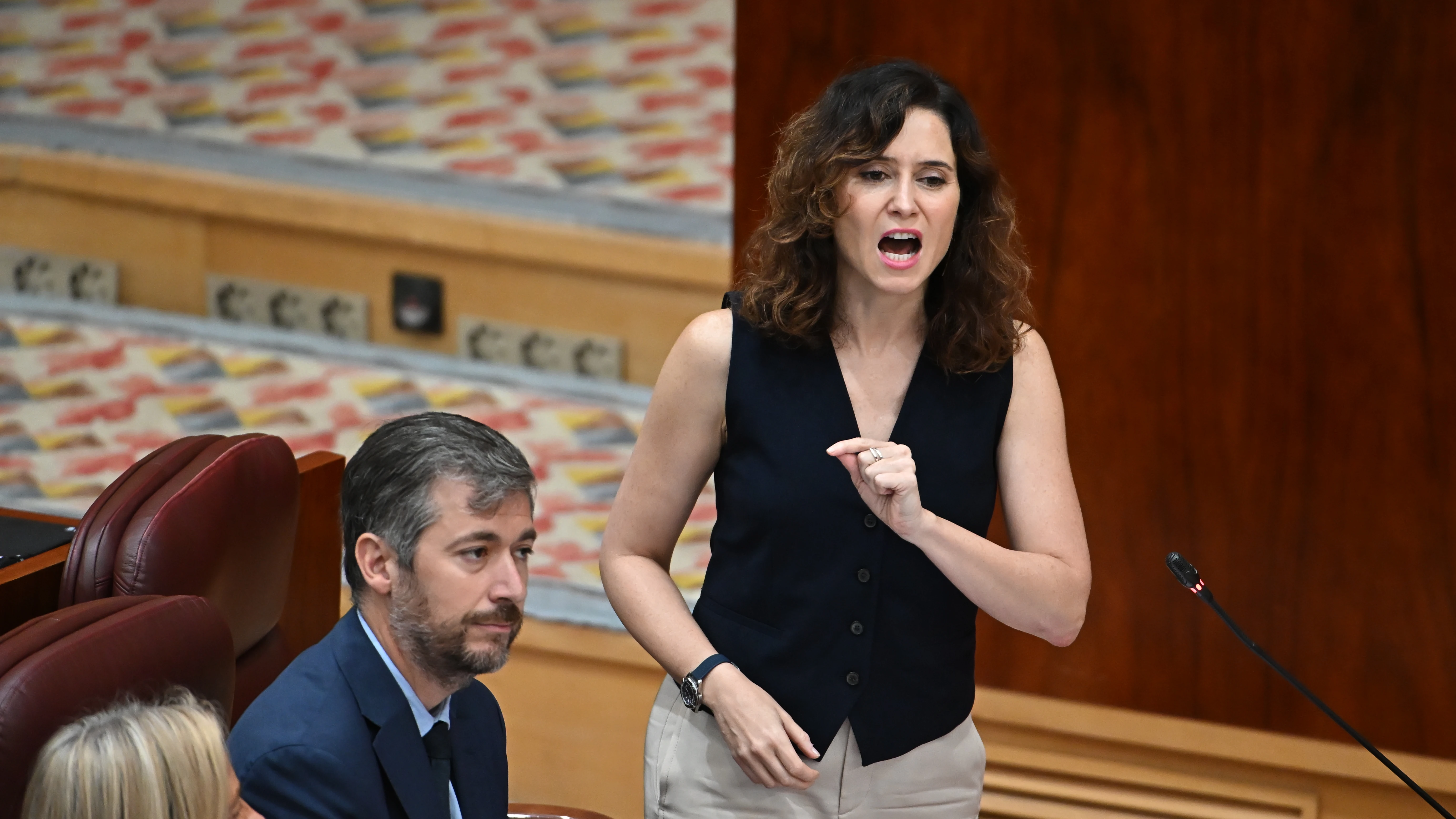 La presidenta de la Comunidad de Madrid, Isabel Díaz Ayuso La presidenta de la Comunidad de Madrid, Isabel Díaz Ayuso