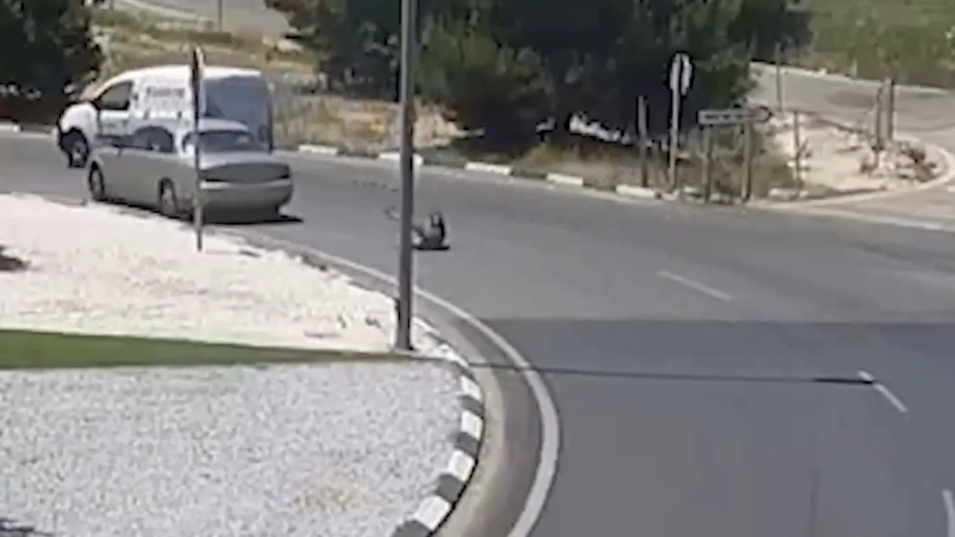 Un turista fue arrastrado por el veh&iacute;culo