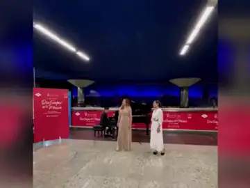 Recital lírico en Nuevos Ministerios por el Día de la Música Recital lírico en Nuevos Ministerios por el Día de la Música