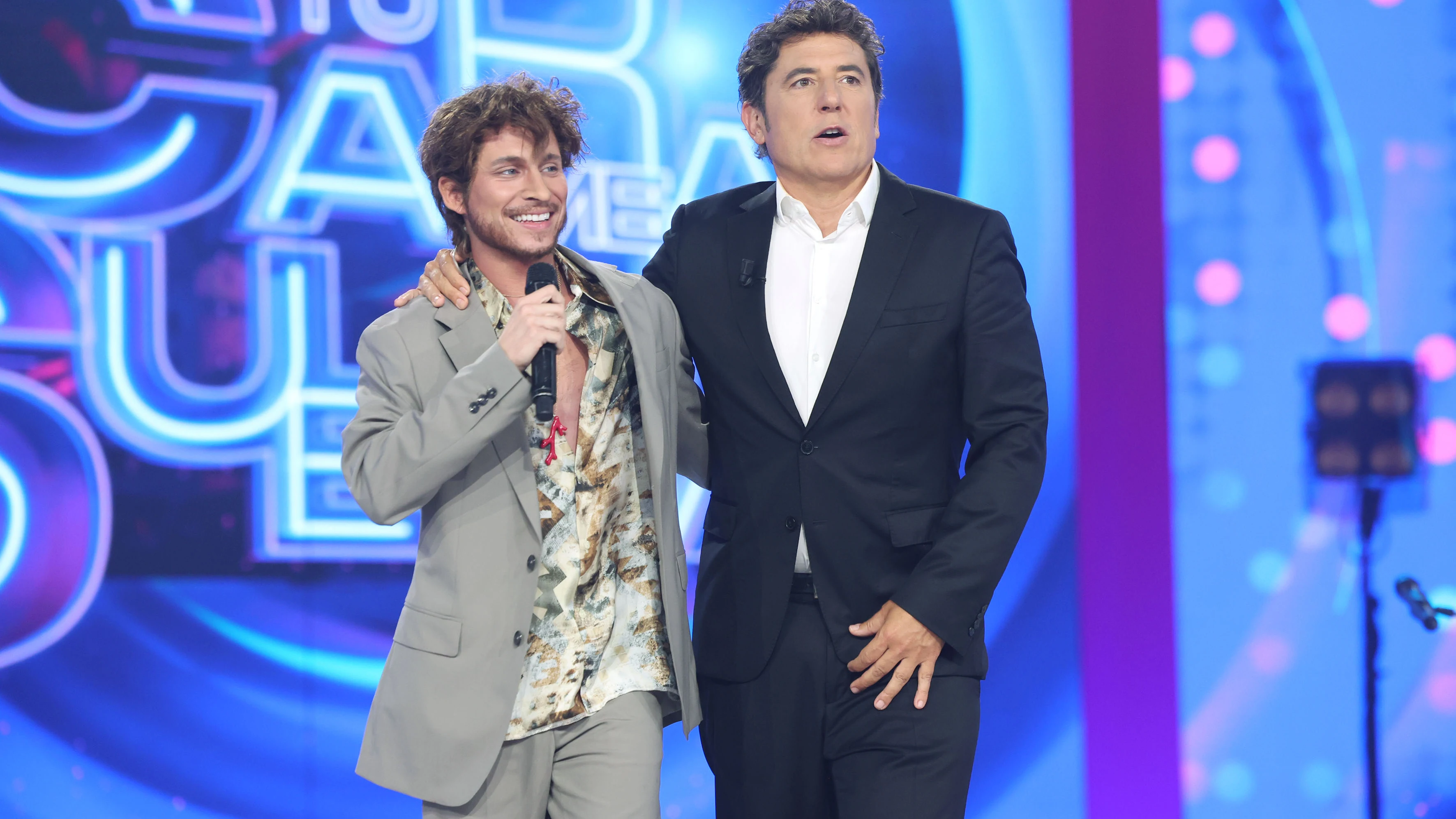 Raoul V&aacute;zquez y Manel Fuentes en Tu cara me suena
