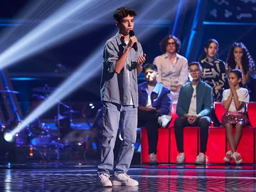 Marc, una de las voces más especiales de la edición, emociona con un tema de Adele Marc, una de las voces más especiales de la edición, emociona con un tema de Adele