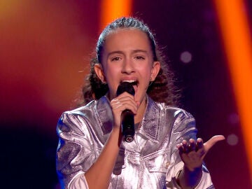 Paula Serrano, talent de La Voz Kids en el Asalto Final