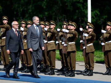 El rey de España visita Estonia
